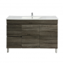 Berge Dark Grey Free Standing 1200 Cabinet Only